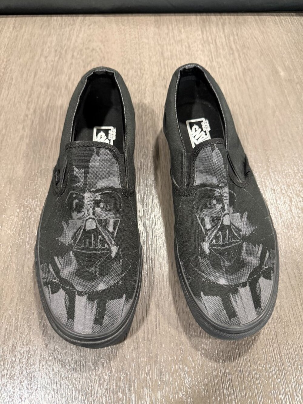 Vans x Star Wars Darth Vader Classic Slip-On Men 10.5 Black 2014 VN-0XG8EX9